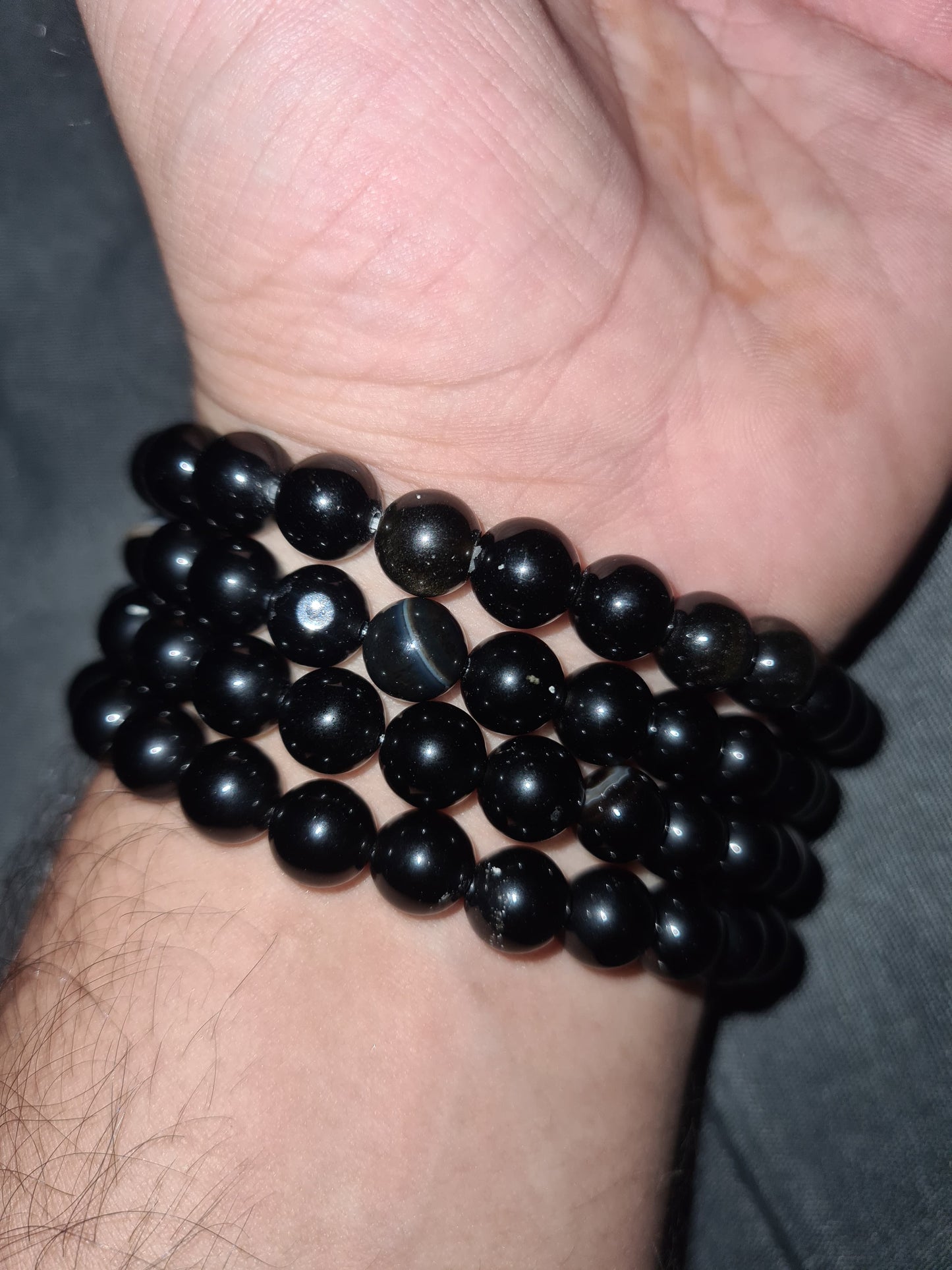Black Obsidian Bracelet
